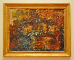 Il ponte giapponese da Claude Monet